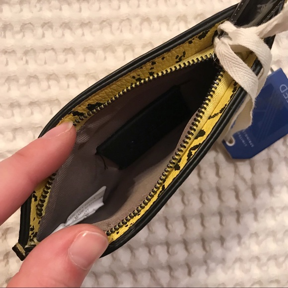 NWT REED Small Solar Yellow Viper Atlantique Pouch - Picture 4 of 6